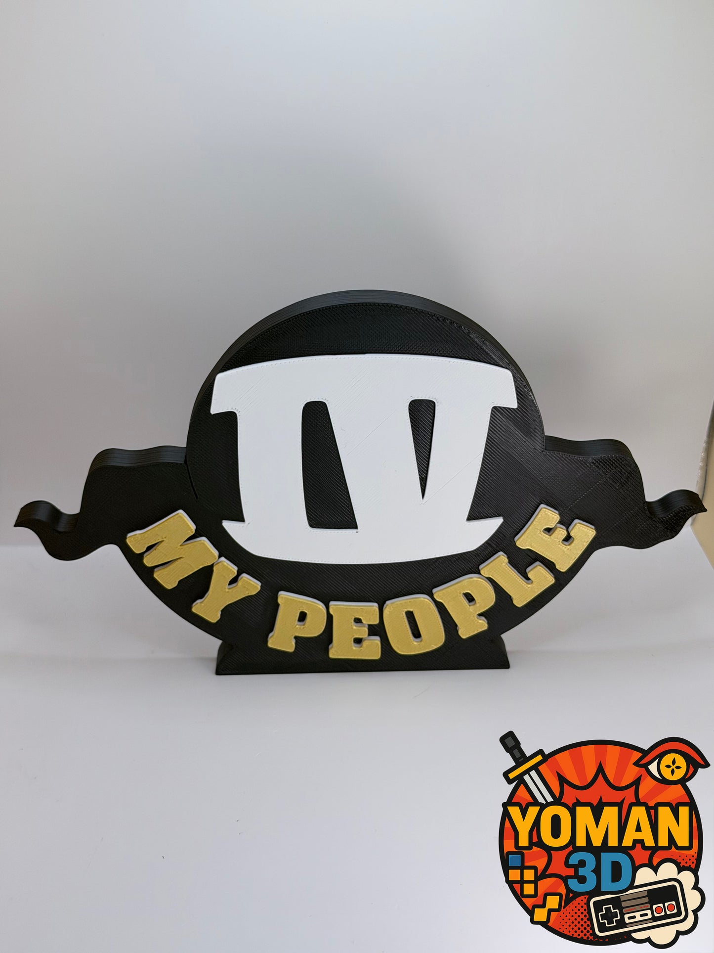 IV My People – Logo déco Rap français (15 cm)