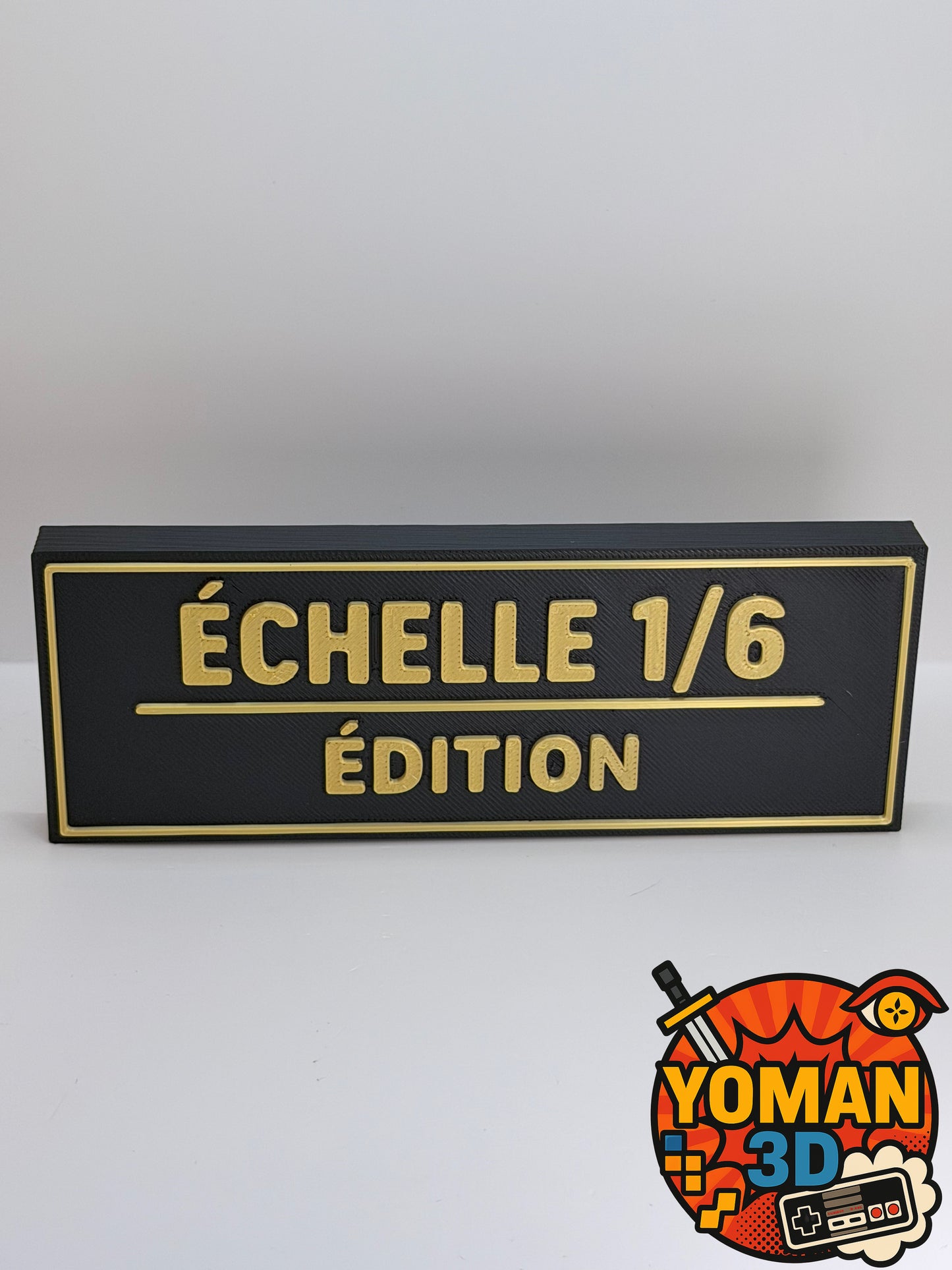 Échelle 1/6 – Édition – Logo décoratif – 15 cm – Collectionneur