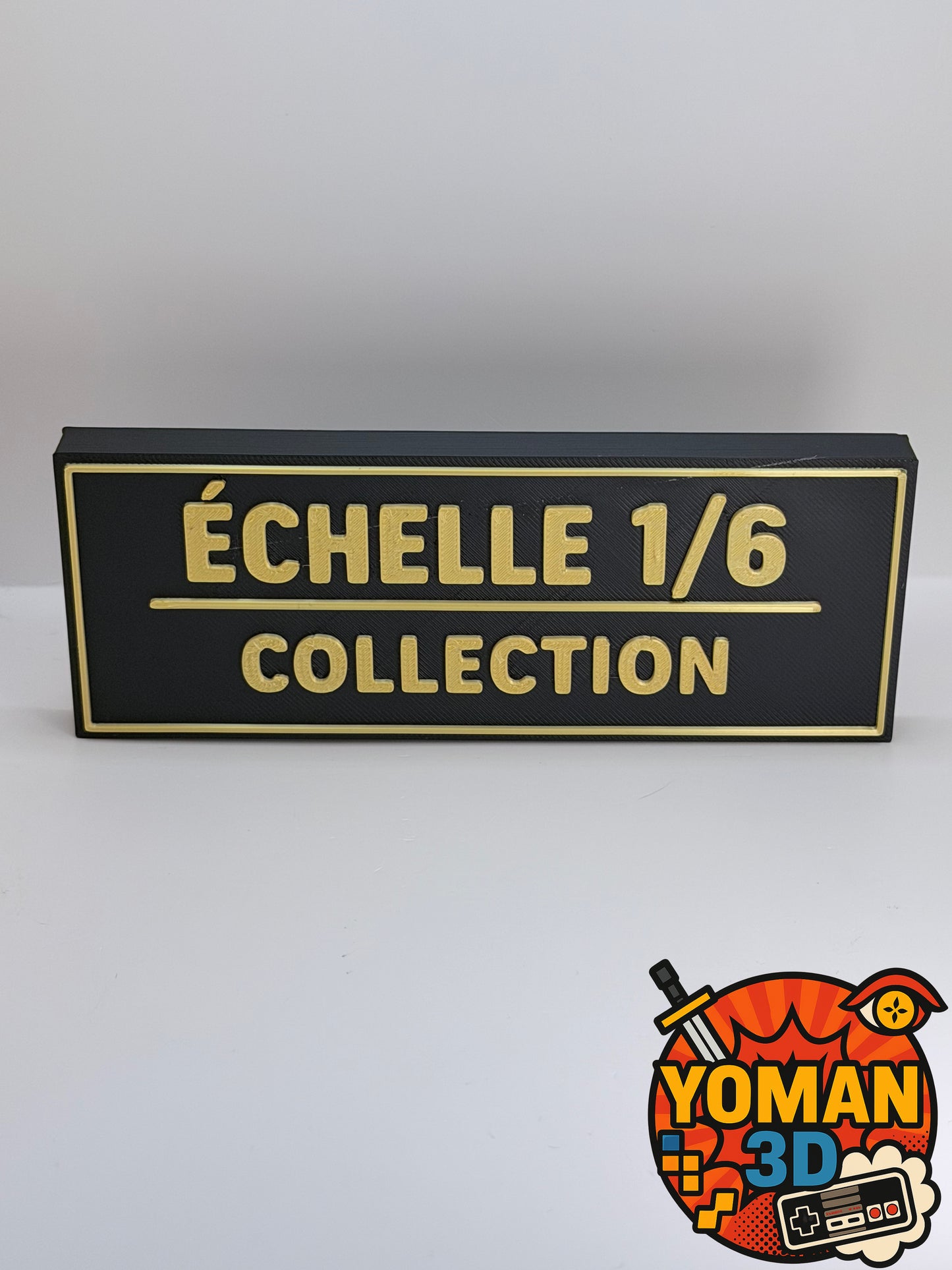 Échelle 1/6 – Collection – Logo décoratif – 15 cm – Collectionneur
