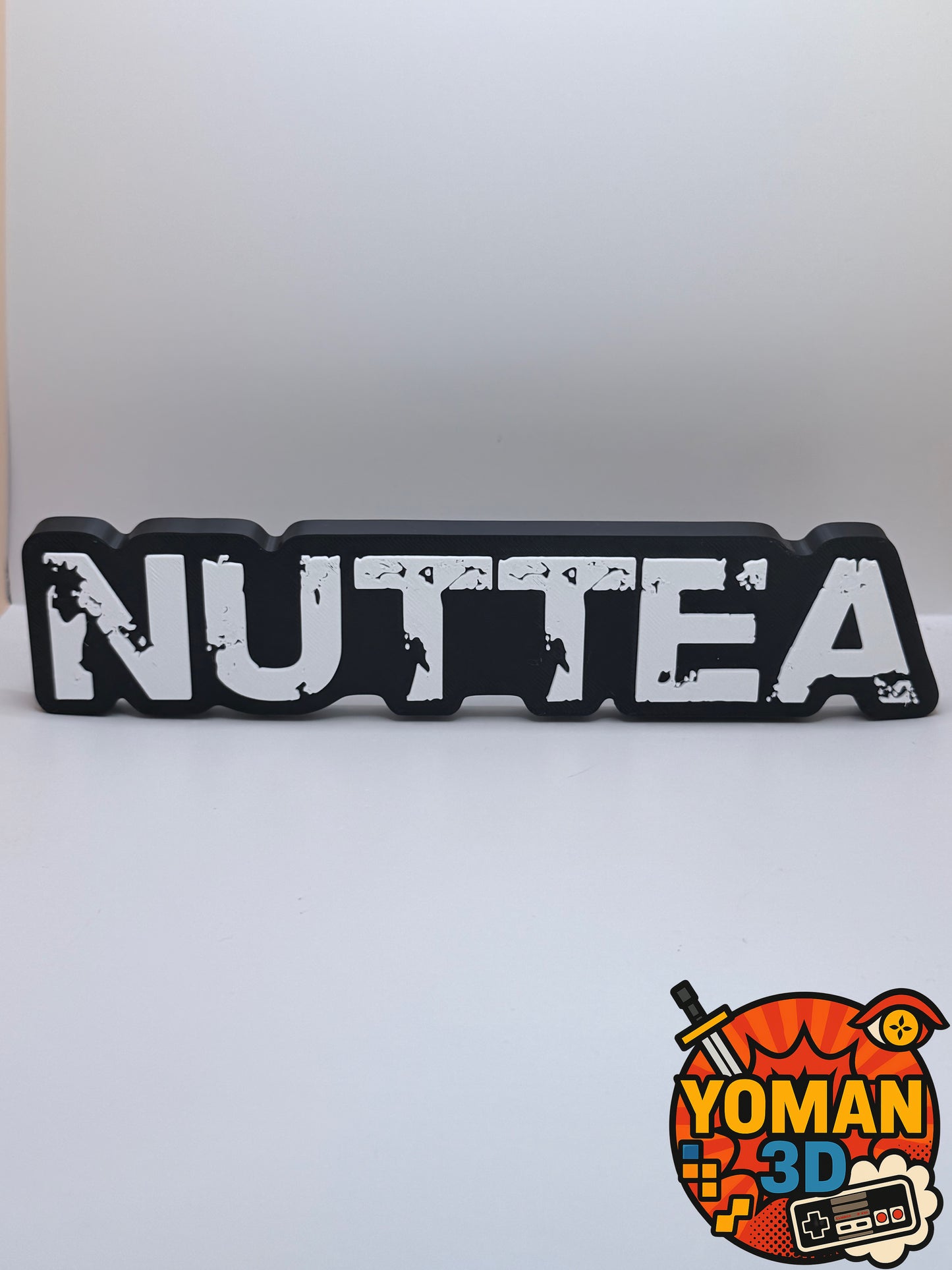 NUTTEA – Logo décoratif rap français – 20 cm