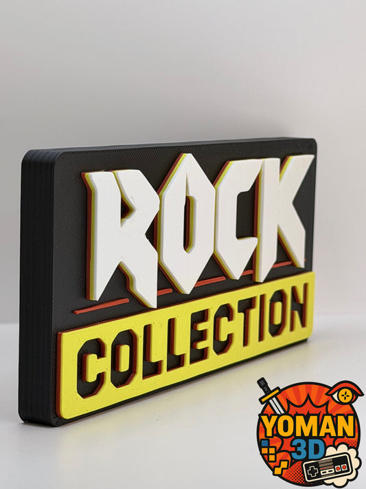 Rock Collection – Plaque décorative 15 cm