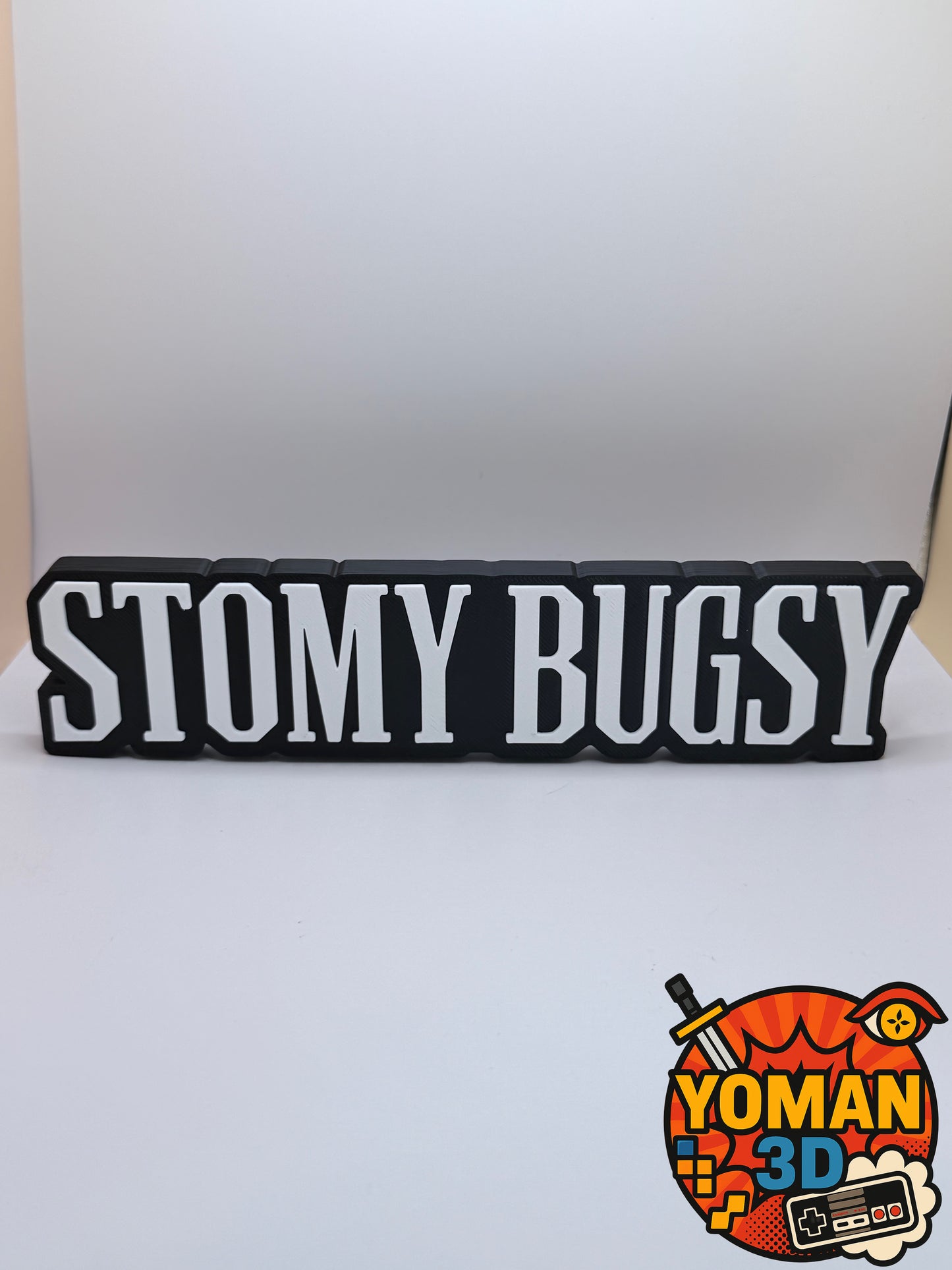Stomy Bugsy – Logo décoratif rap français – 20 cm