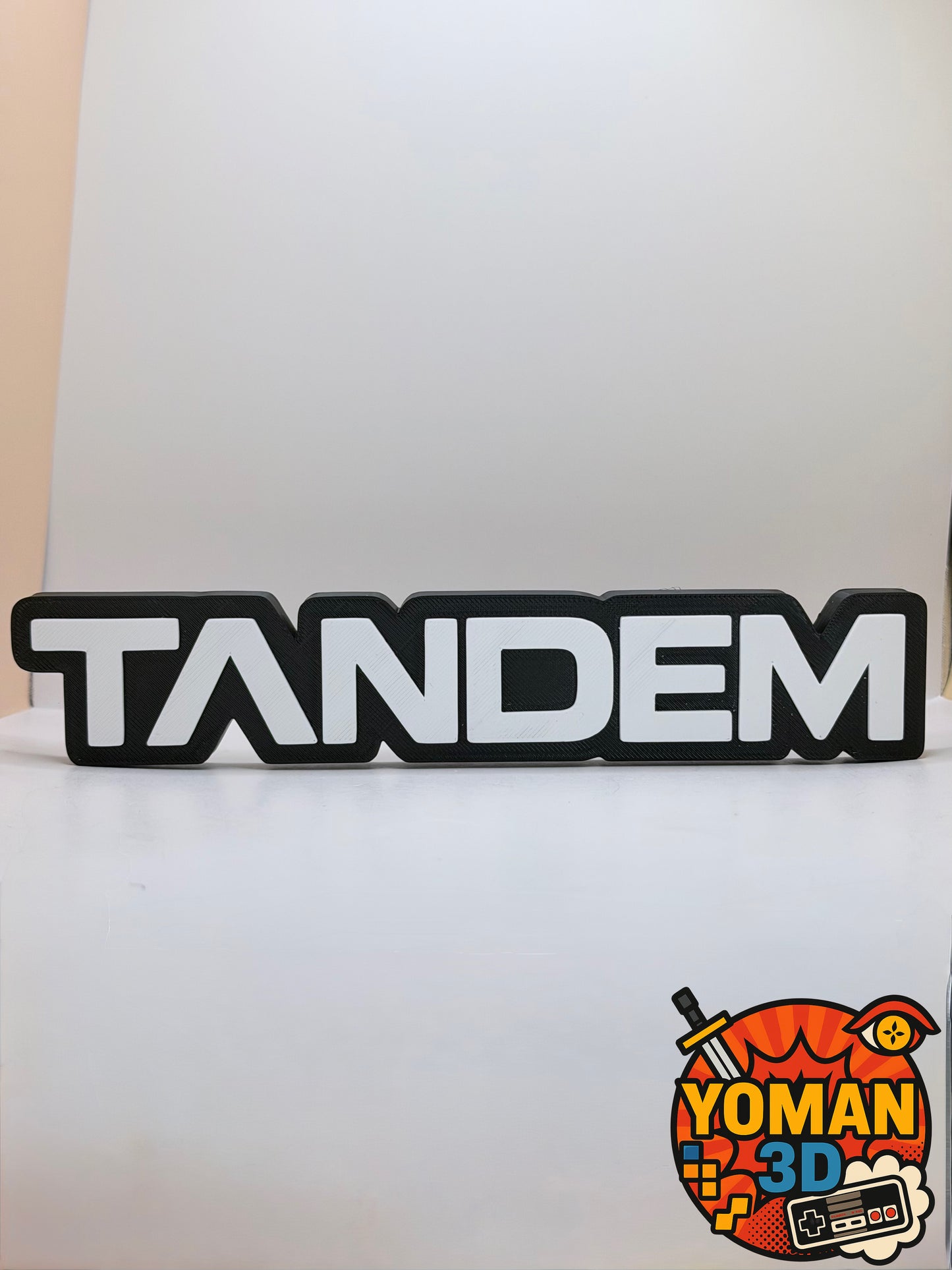Tandem – Logo décoratif rap français – 20 cm
