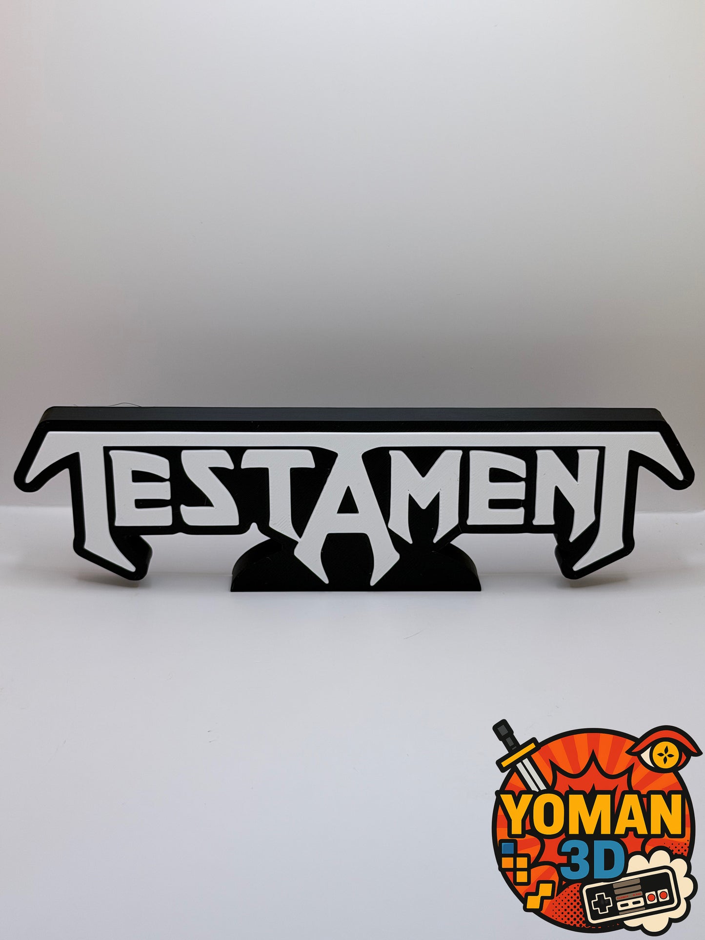 20 cm – Testament – Logo décoratif métal / thrash metal