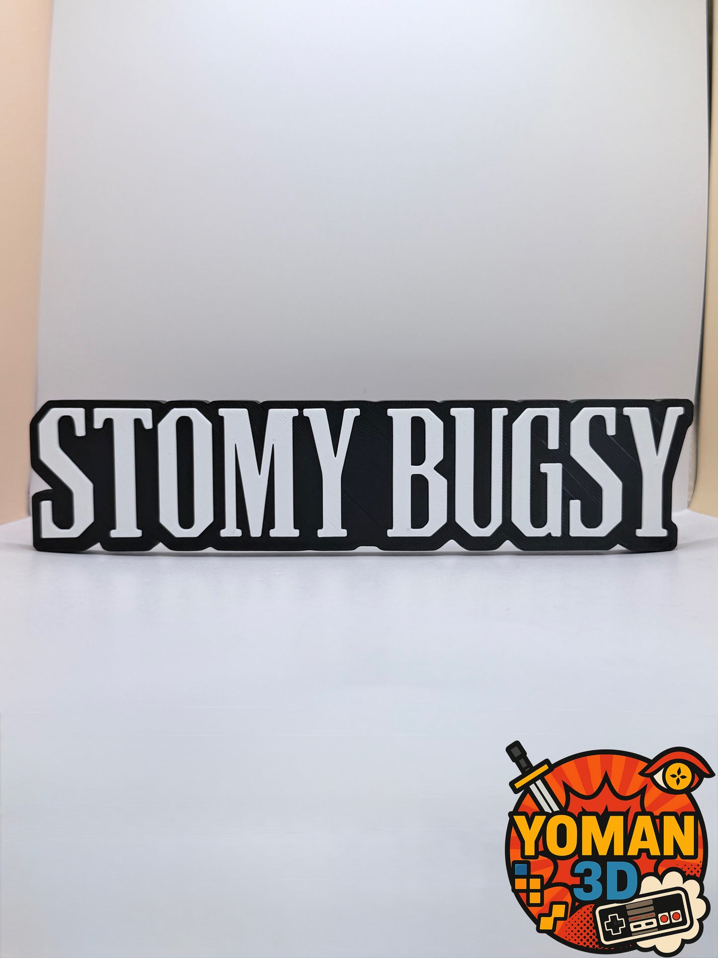 Stomy Bugsy – Logo décoratif rap français – 20 cm