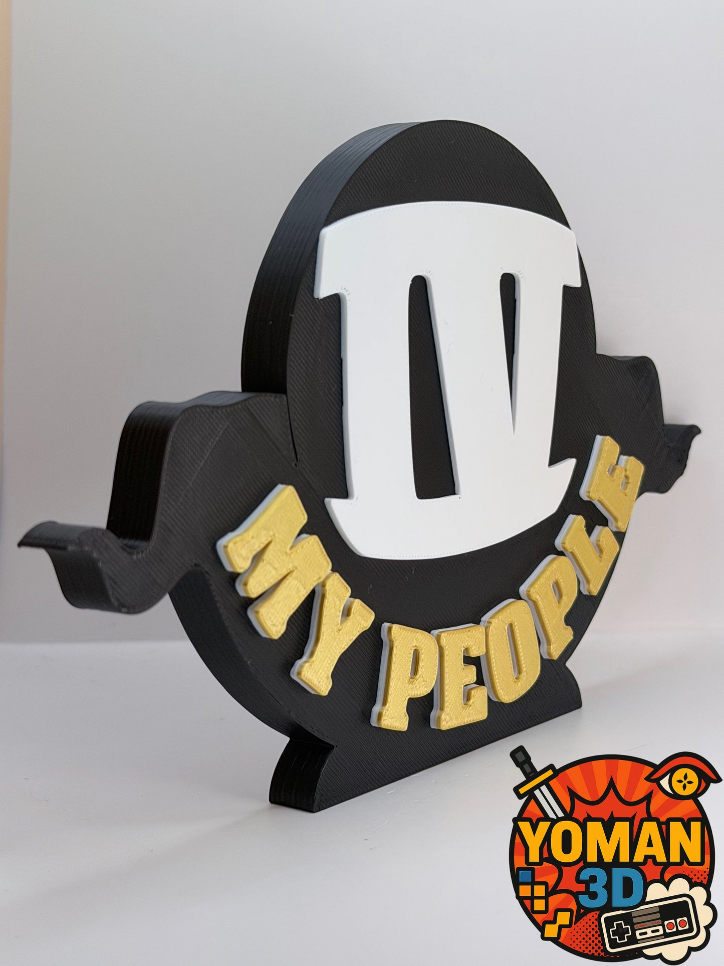 IV My People – Logo déco Rap français (15 cm)