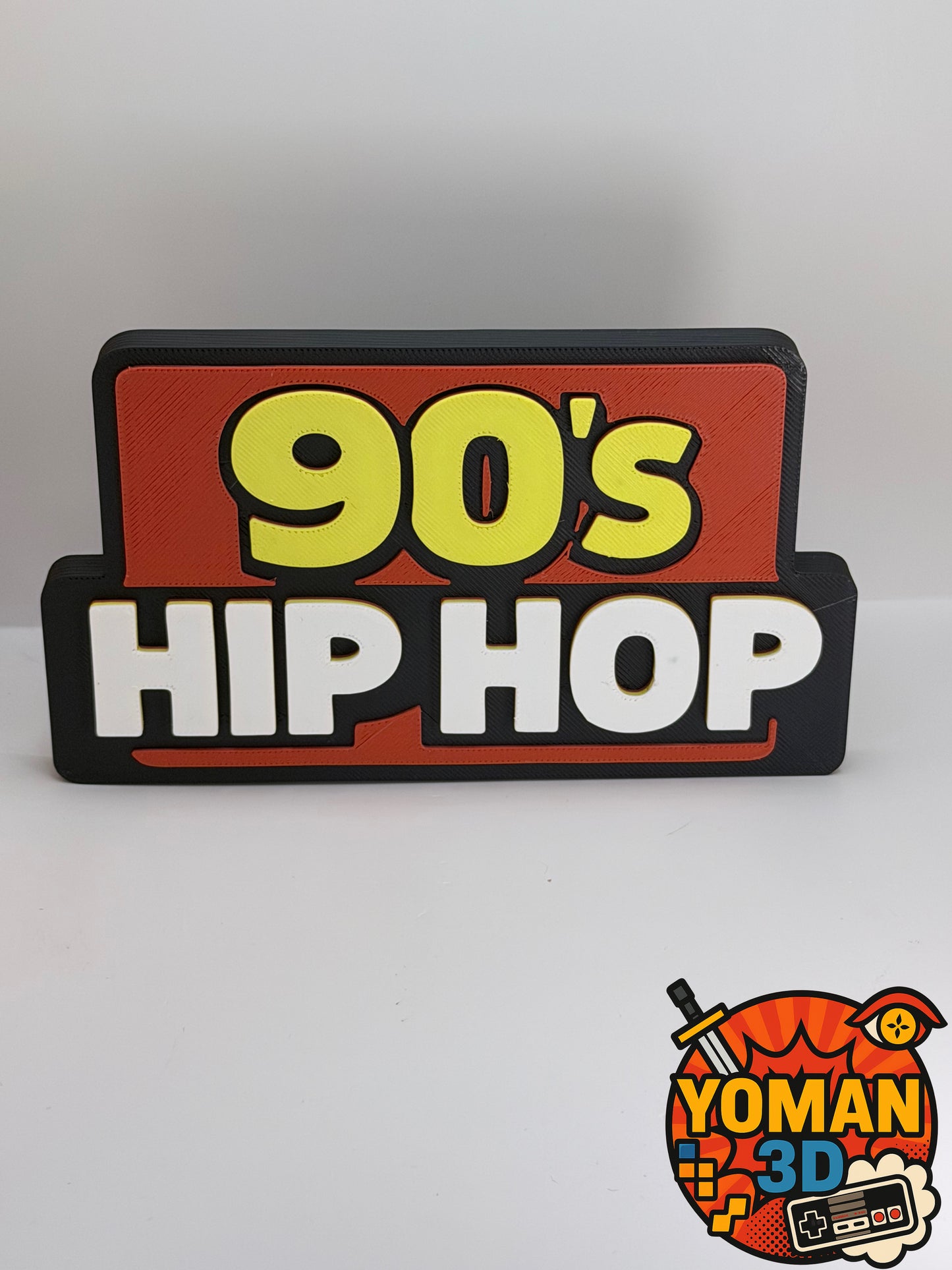 90’s Hip Hop – Plaque décorative 15 cm