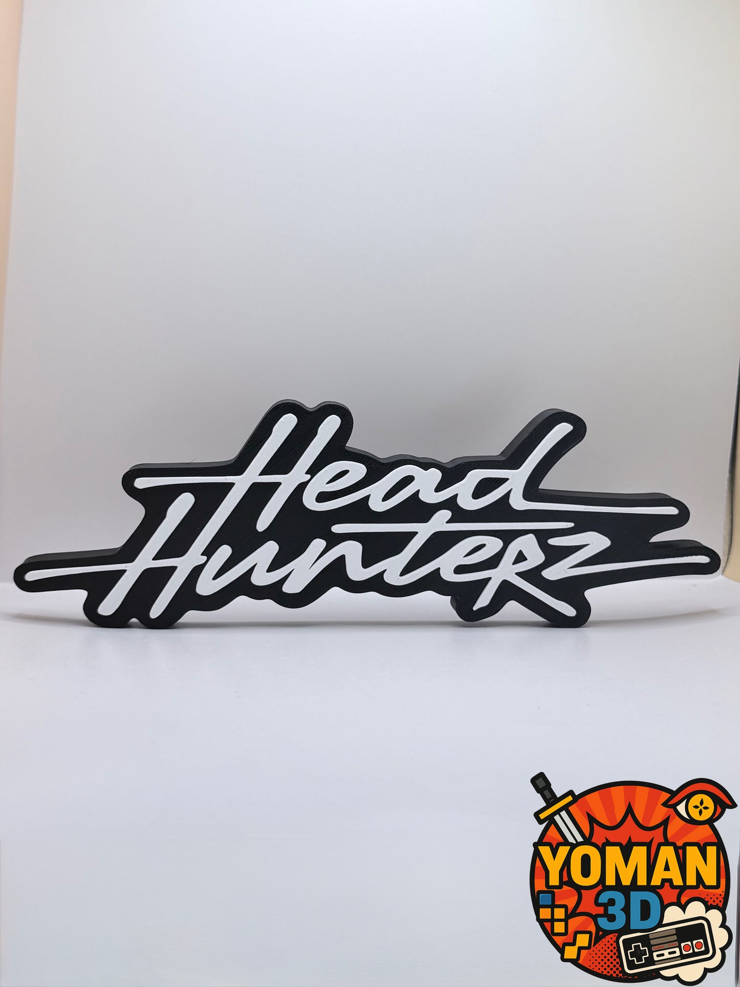 Logo Headhunterz – Hardstyle / Musique électronique – Déco – 20 cm