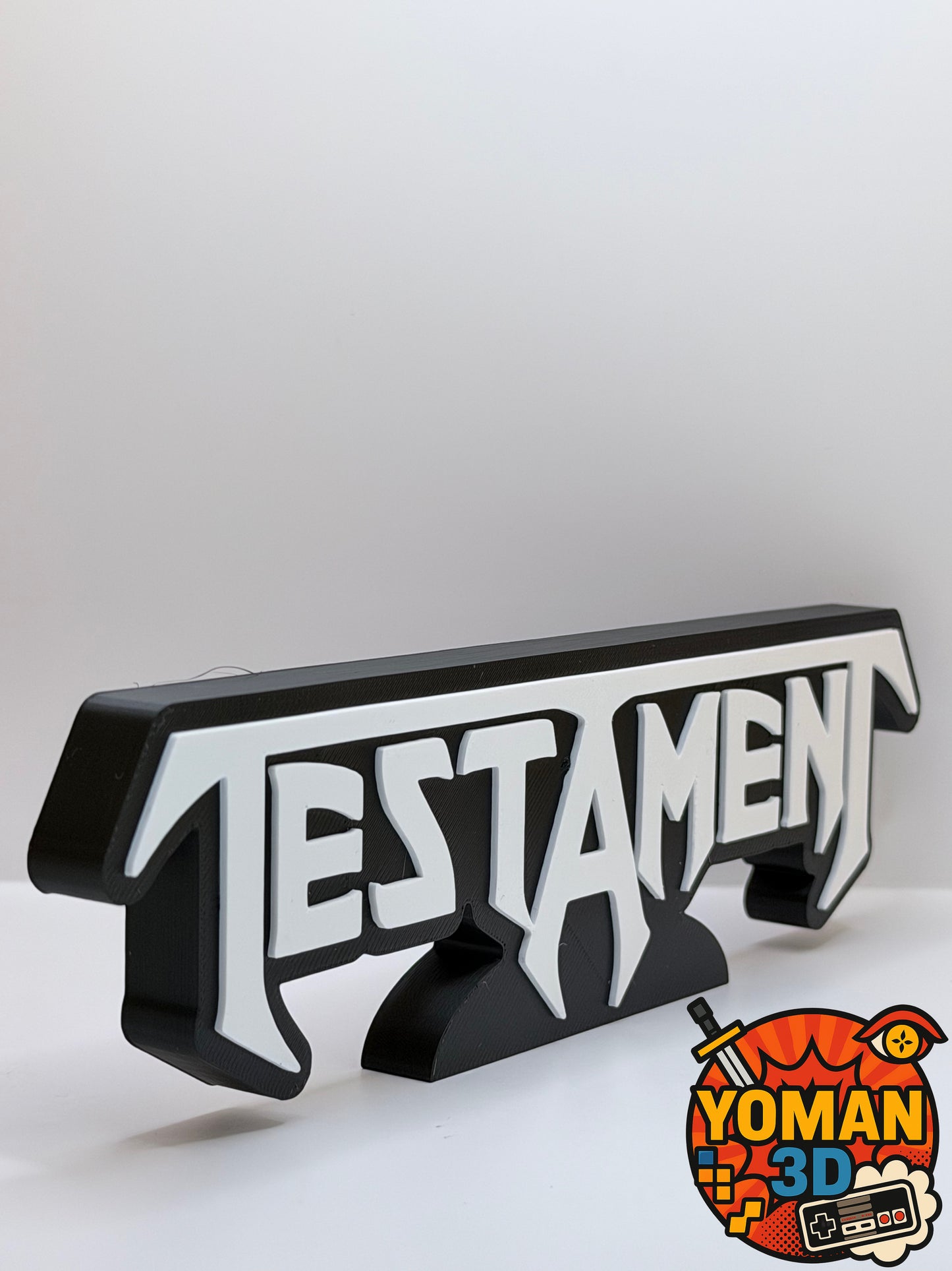 20 cm – Testament – Logo décoratif métal / thrash metal