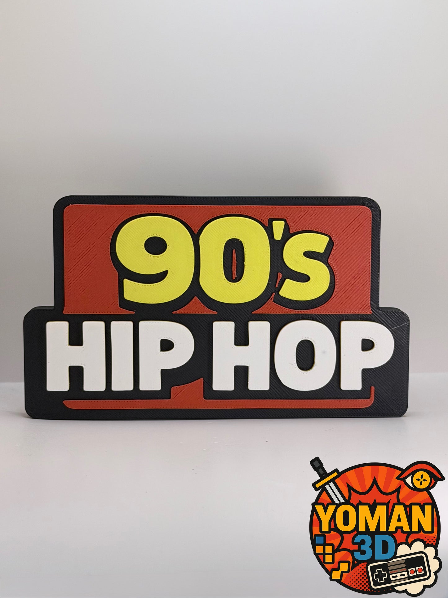 90’s Hip Hop – Plaque décorative 15 cm