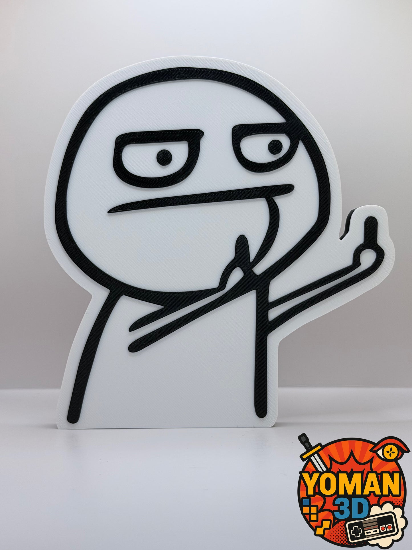 15 cm – Me Gusta / That Feel Guy – Mème Internet – Décoration geek humour