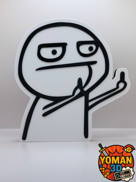 15 cm – Me Gusta / That Feel Guy – Mème Internet – Décoration geek humour