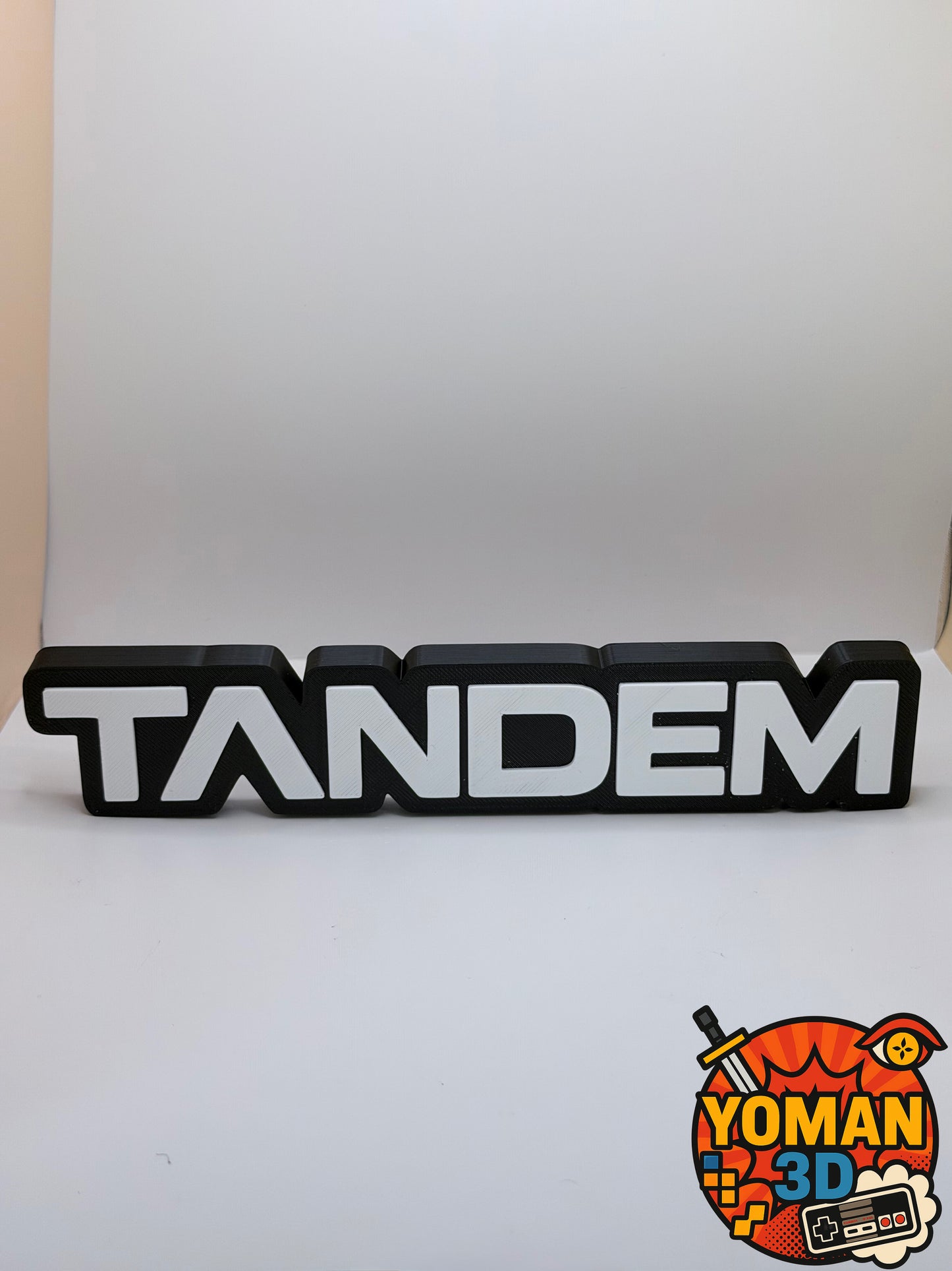 Tandem – Logo décoratif rap français – 20 cm