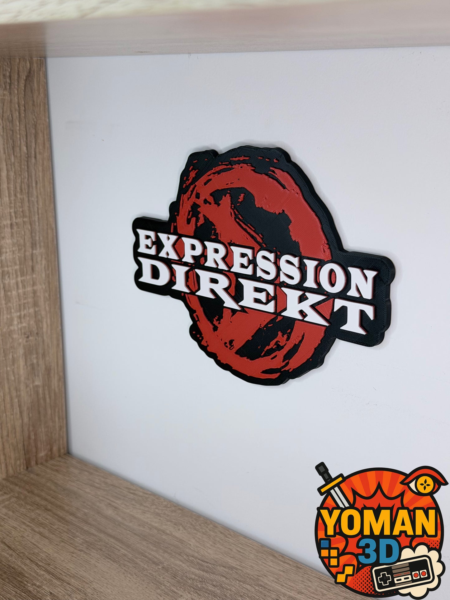 Expression Direkt – Logo rap français 90’s – 15 cm / 20 cm