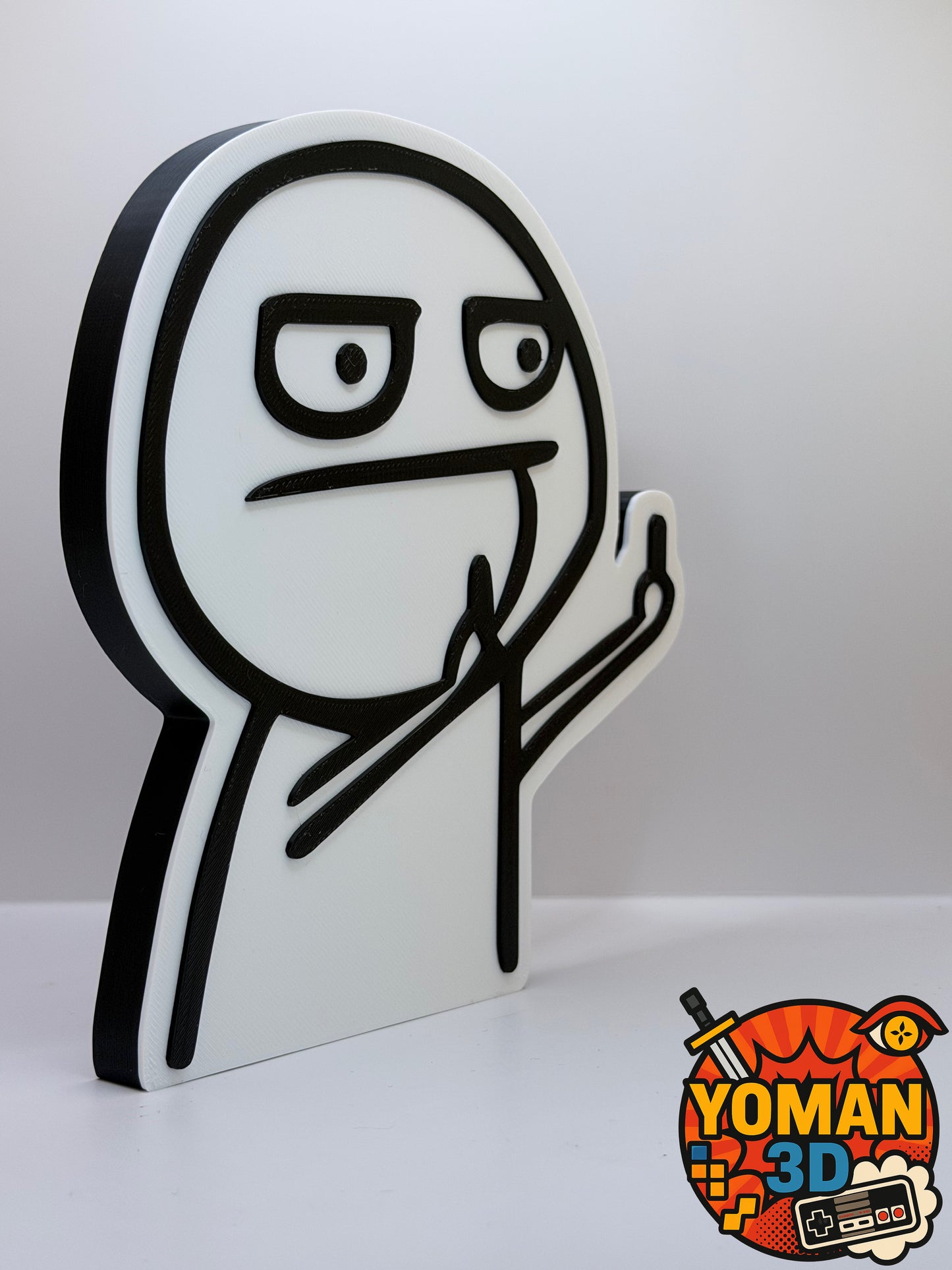 15 cm – Me Gusta / That Feel Guy – Mème Internet – Décoration geek humour
