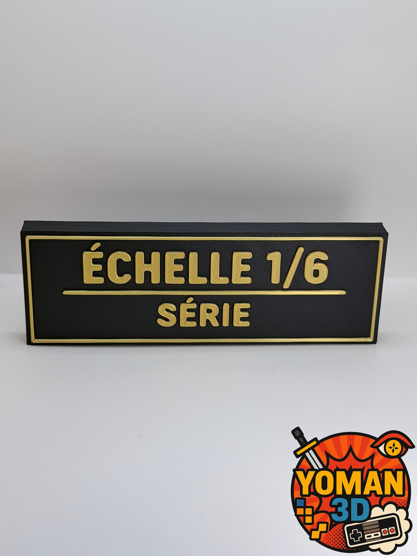 Échelle 1/6 – Série – Logo décoratif – 15 cm – Collectionneur