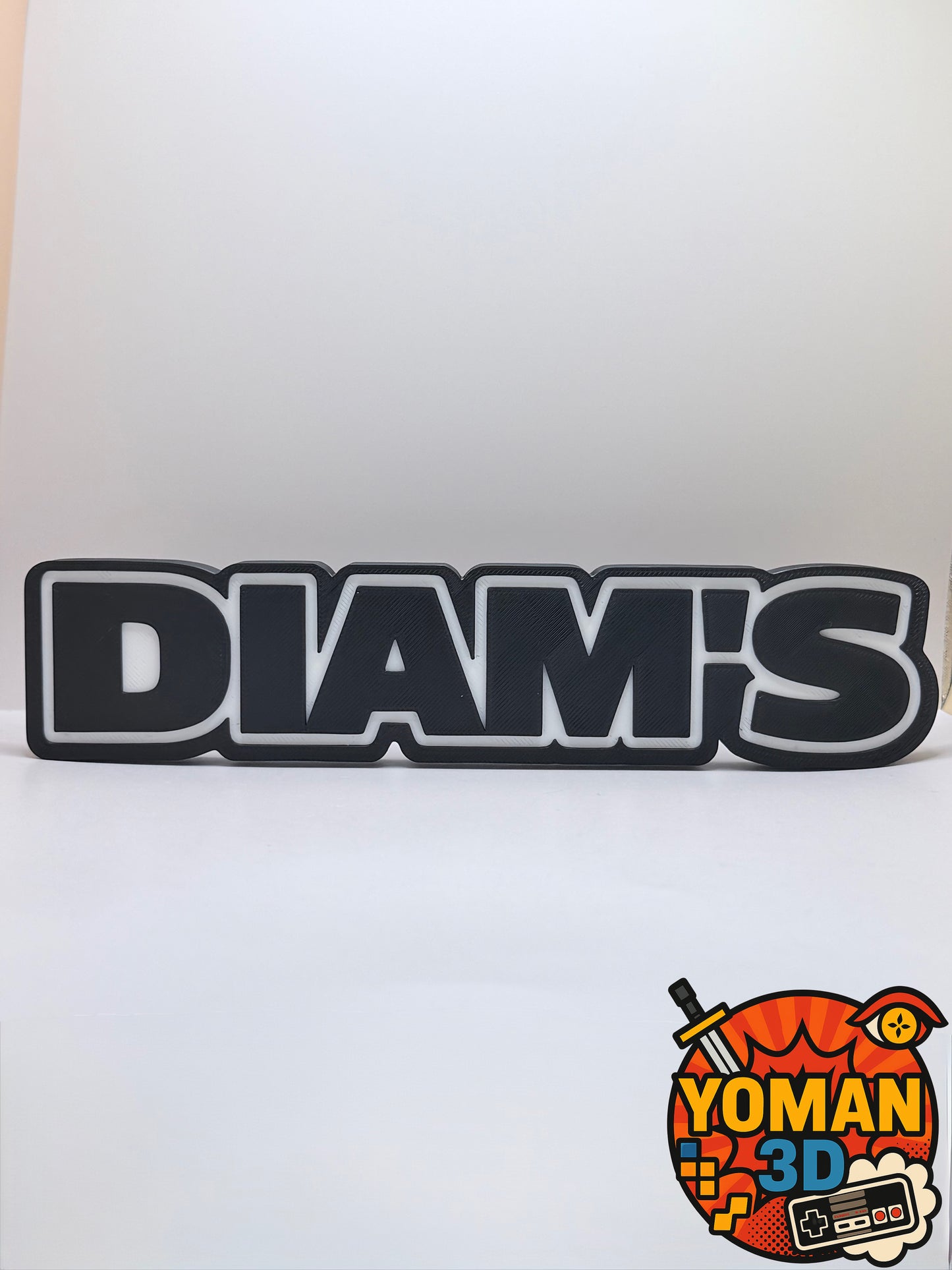 Diam’s – Logo rap français années 2000 – 20 cm à poser