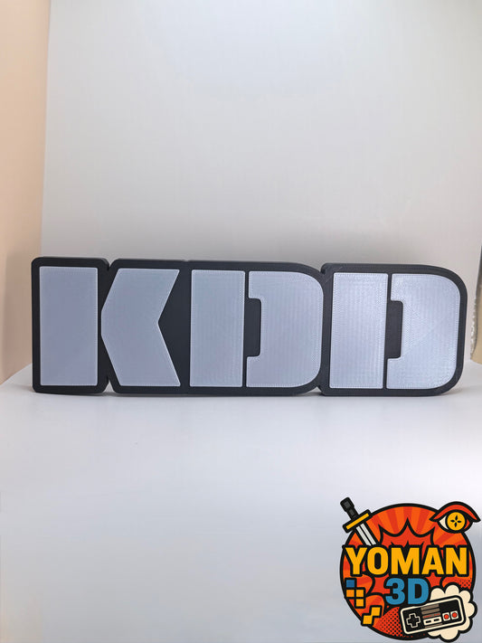 KDD – Logo déco Rap français (20 cm)