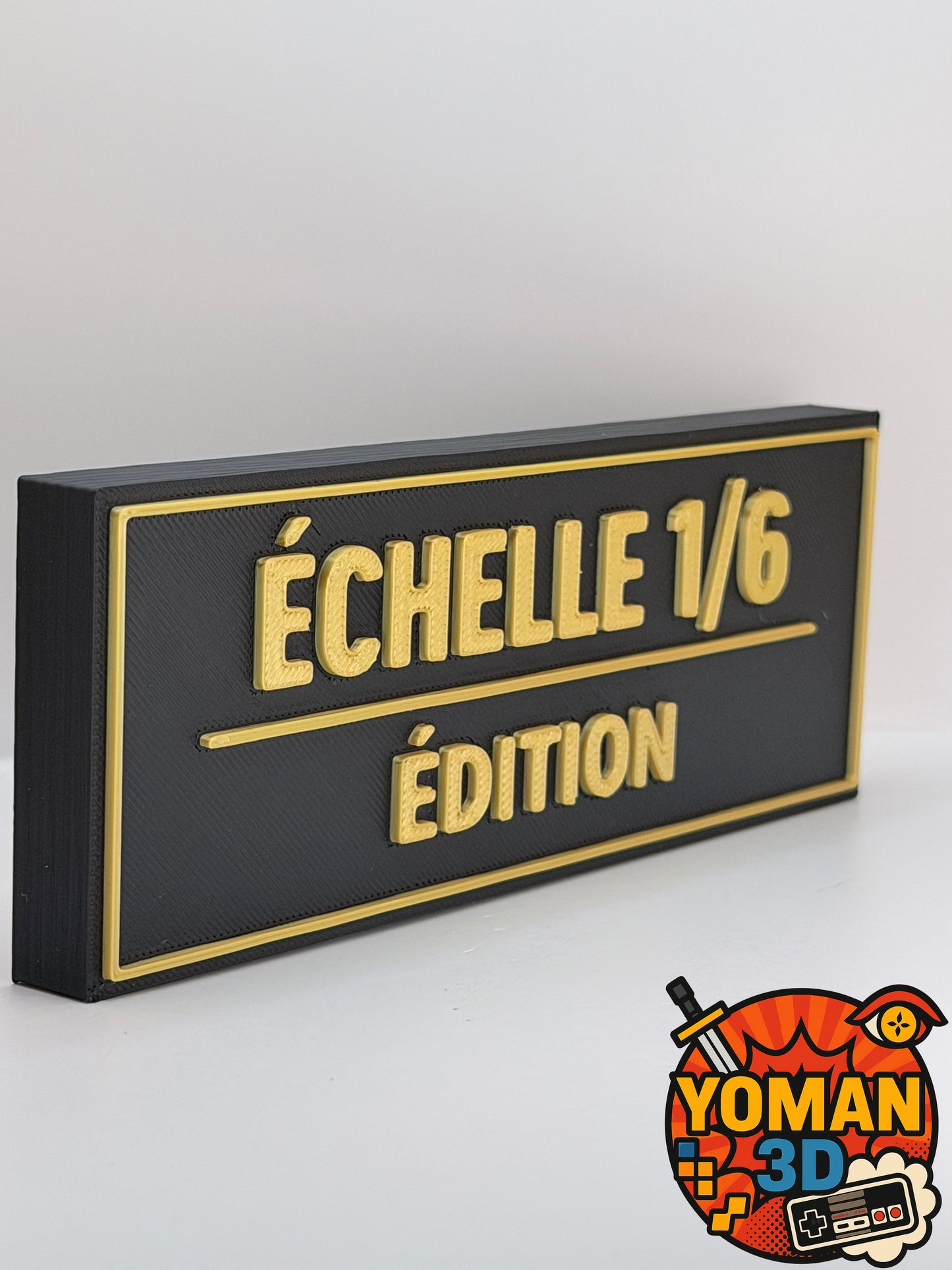 Échelle 1/6 – Édition – Logo décoratif – 15 cm – Collectionneur