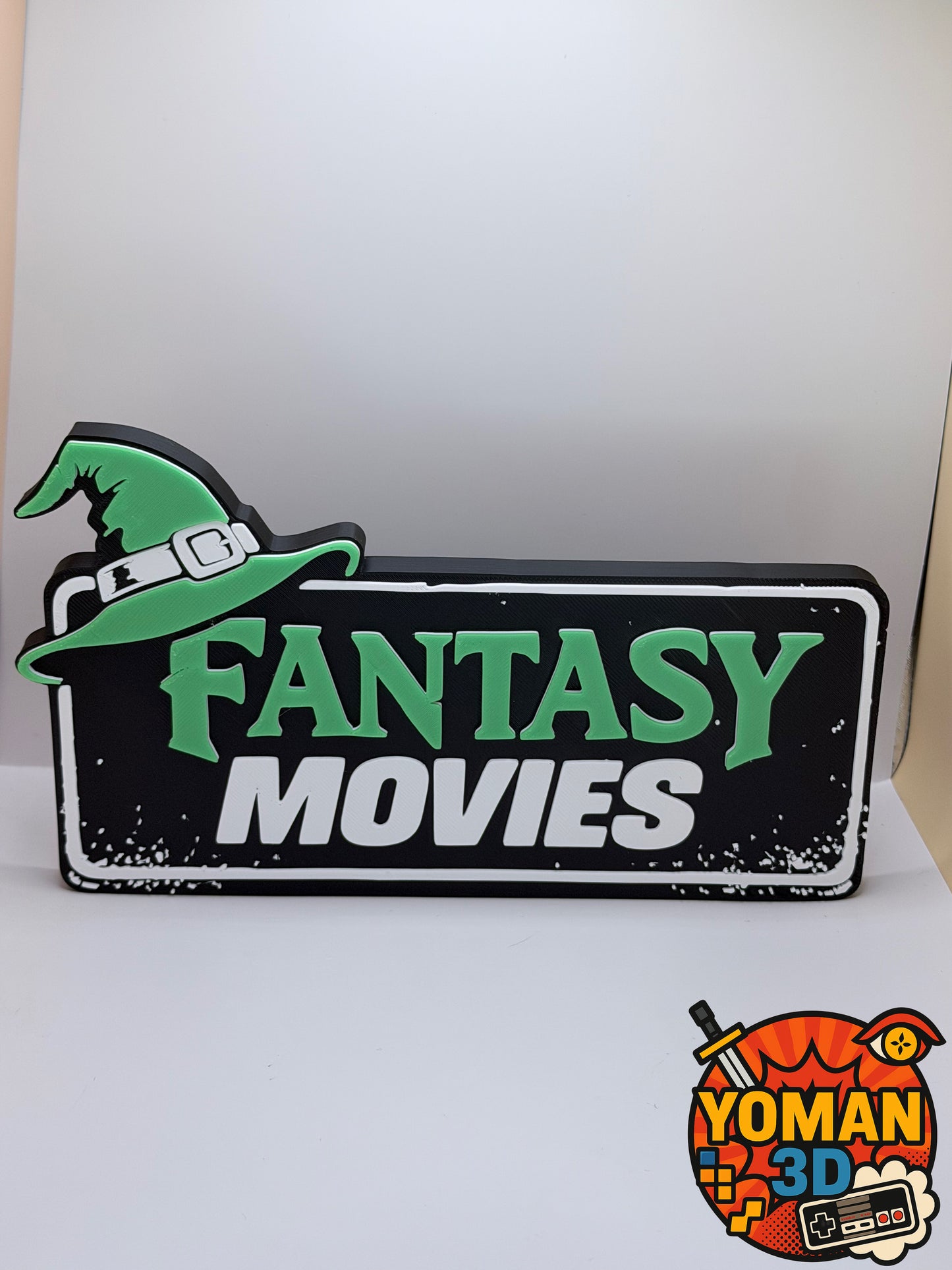 20 cm – Fantasy Movies – Catégorie Films fantasy – Logo décoratif cinéma