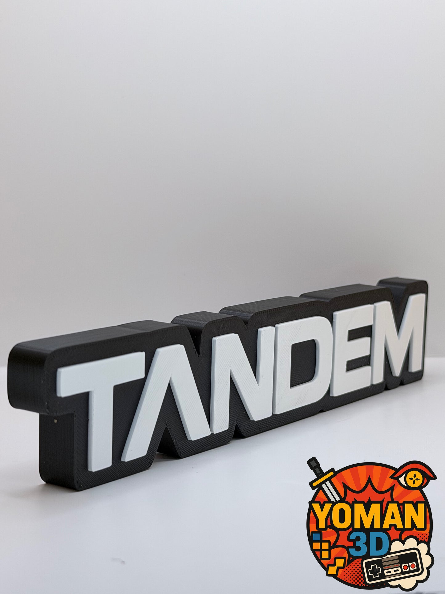 Tandem – Logo décoratif rap français – 20 cm