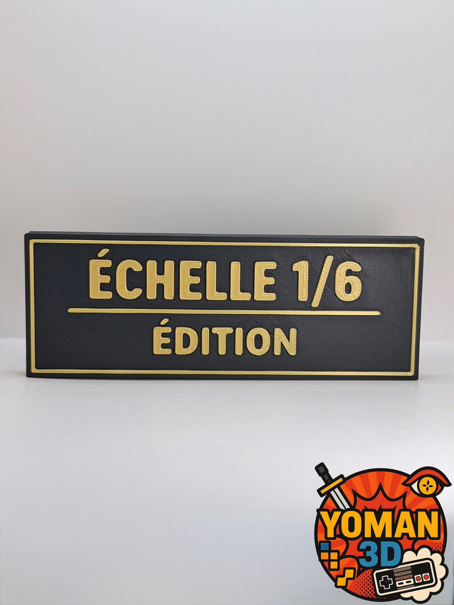 Échelle 1/6 – Édition – Logo décoratif – 15 cm – Collectionneur