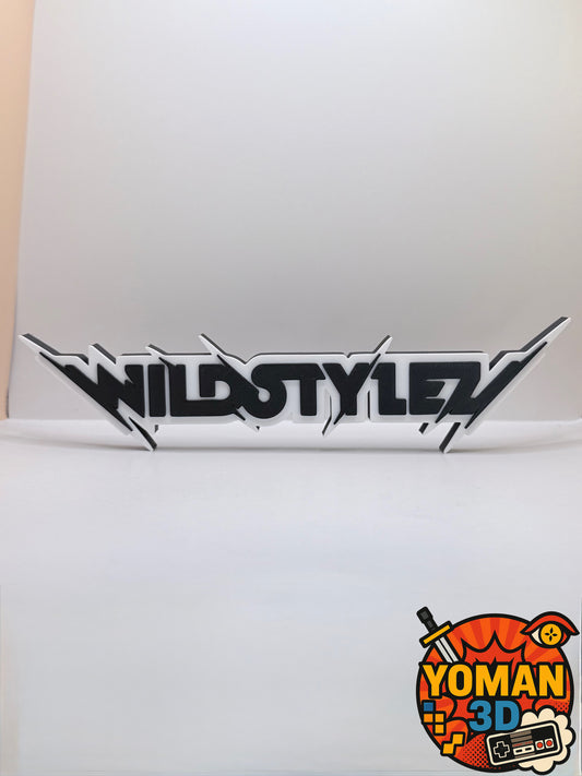 Logo Wildstylez – Hardstyle / Musique électronique – Déco – 20 cm