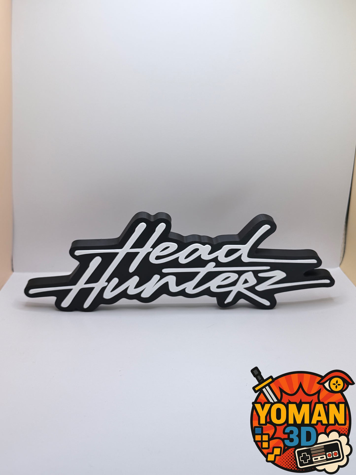 Logo Headhunterz – Hardstyle / Musique électronique – Déco – 20 cm