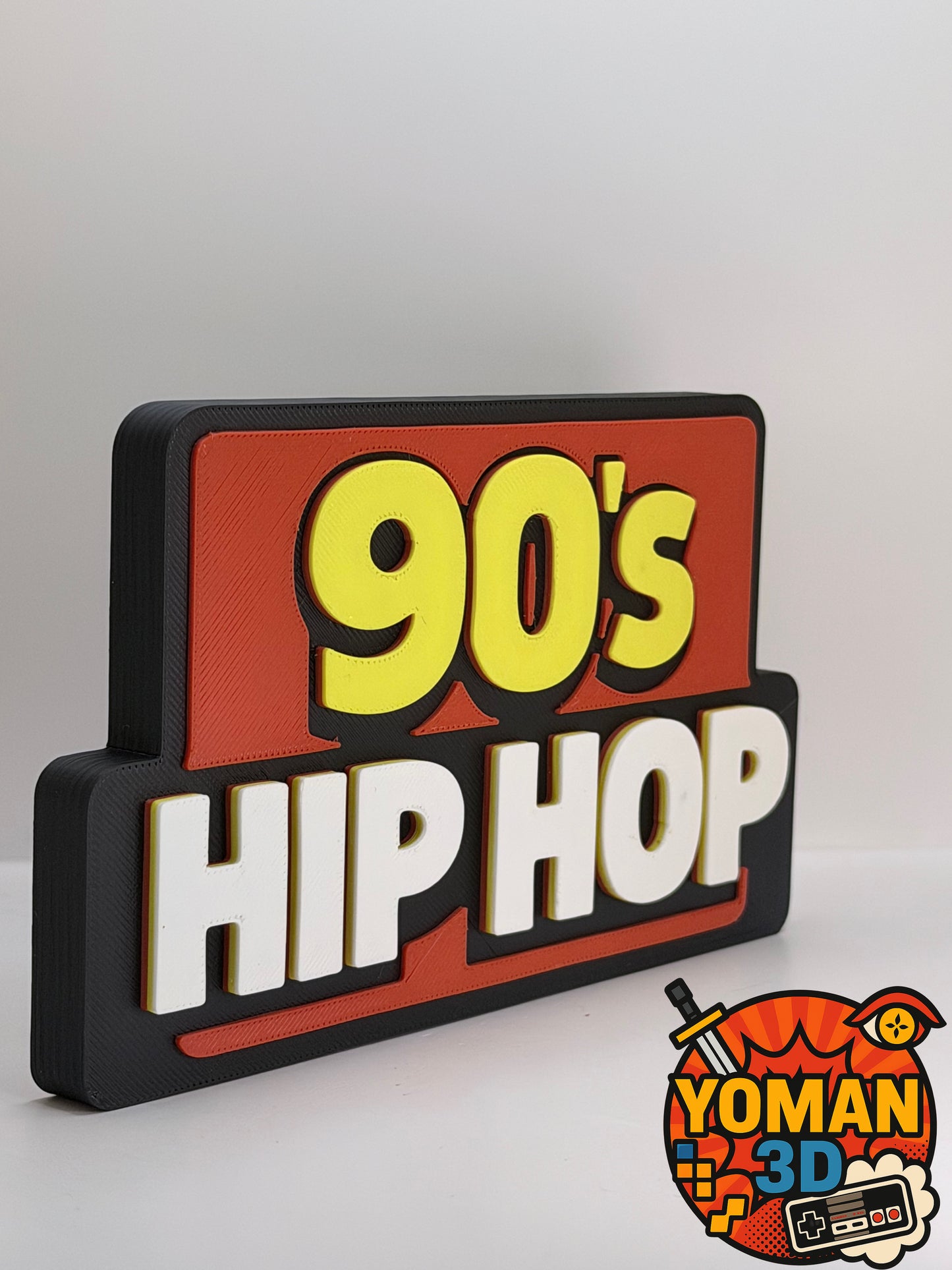 90’s Hip Hop – Plaque décorative 15 cm