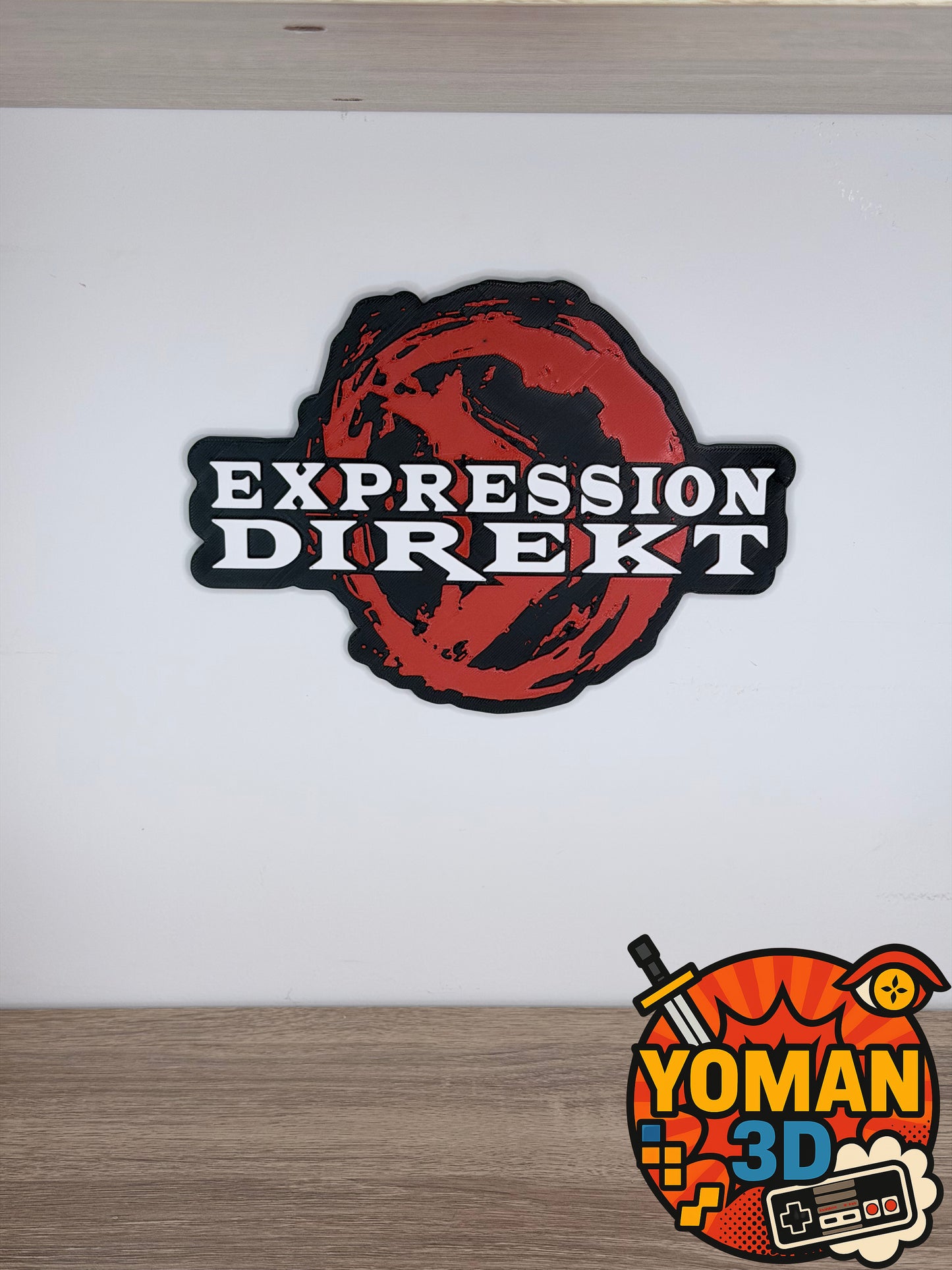 Expression Direkt – Logo rap français 90’s – 15 cm / 20 cm