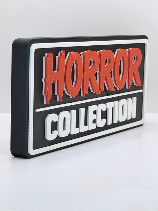 Horror Collection – Logo décoratif 15 cm – Déco étagère horreur