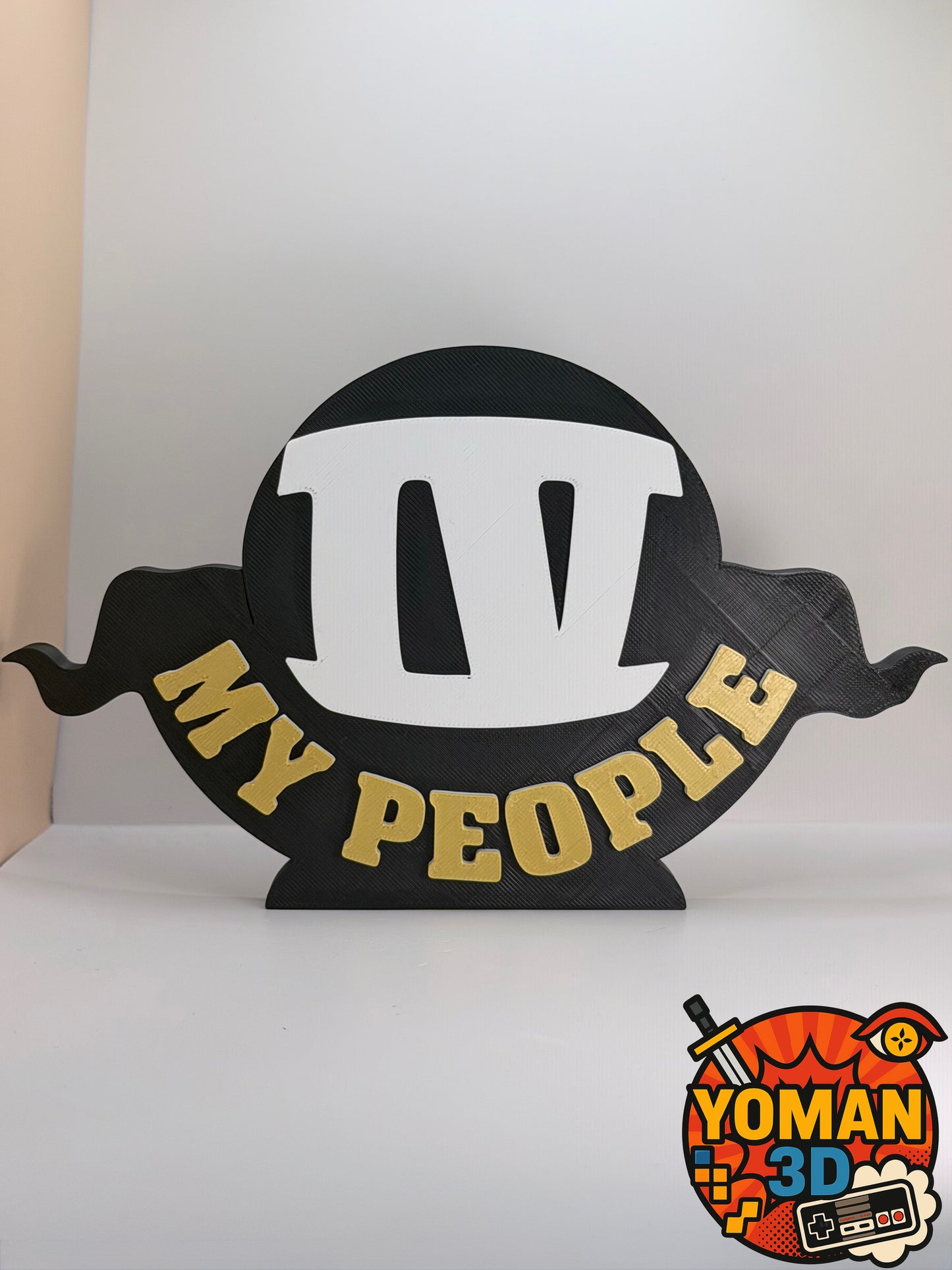 IV My People – Logo déco Rap français (15 cm)