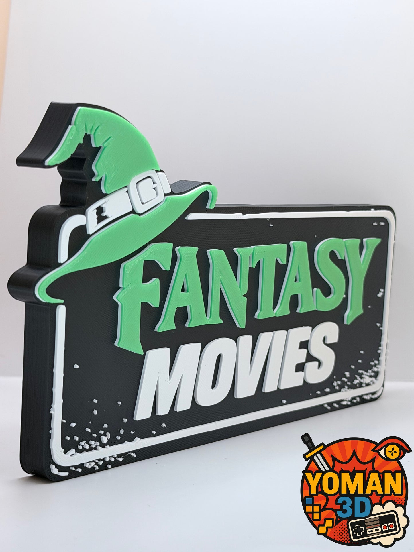 20 cm – Fantasy Movies – Catégorie Films fantasy – Logo décoratif cinéma