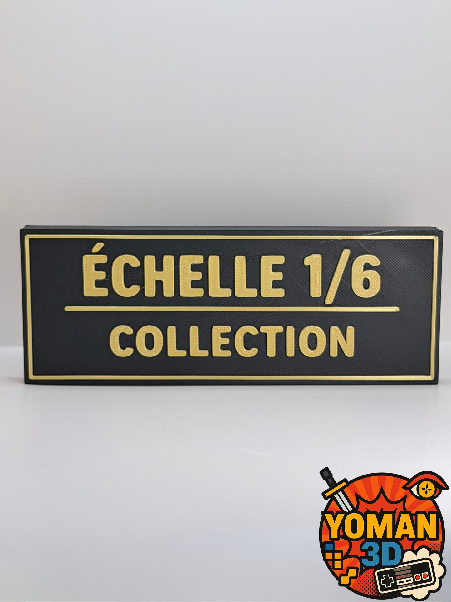 Échelle 1/6 – Collection – Logo décoratif – 15 cm – Collectionneur