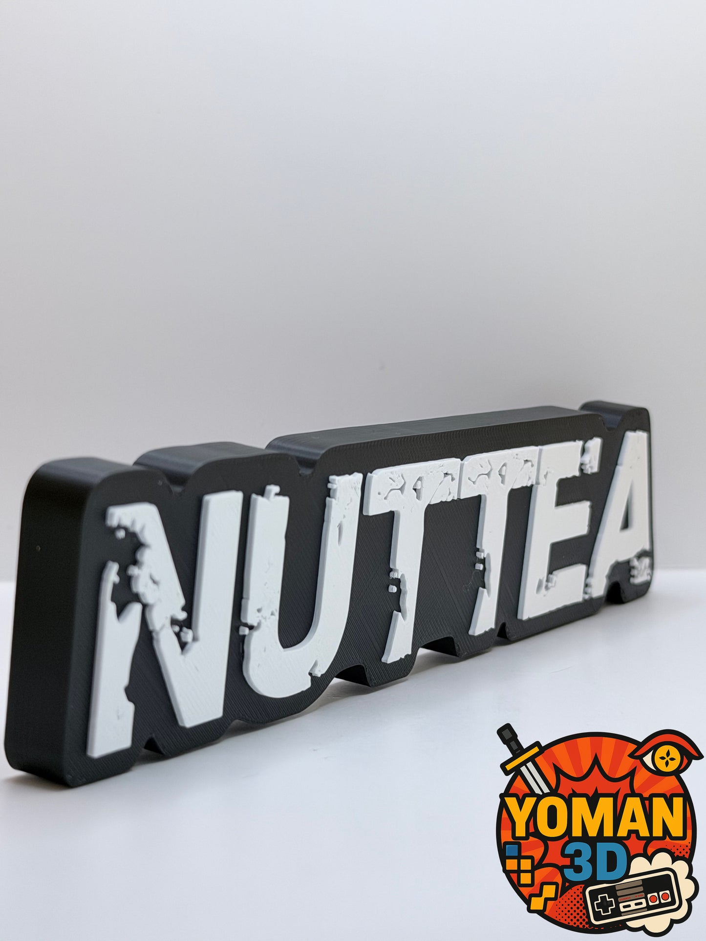 NUTTEA – Logo décoratif rap français – 20 cm